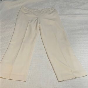 Wide Leg Cream Dress Pants White House Black Market